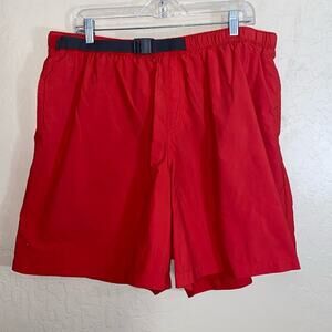 Columbia Omni shade red swim trunks